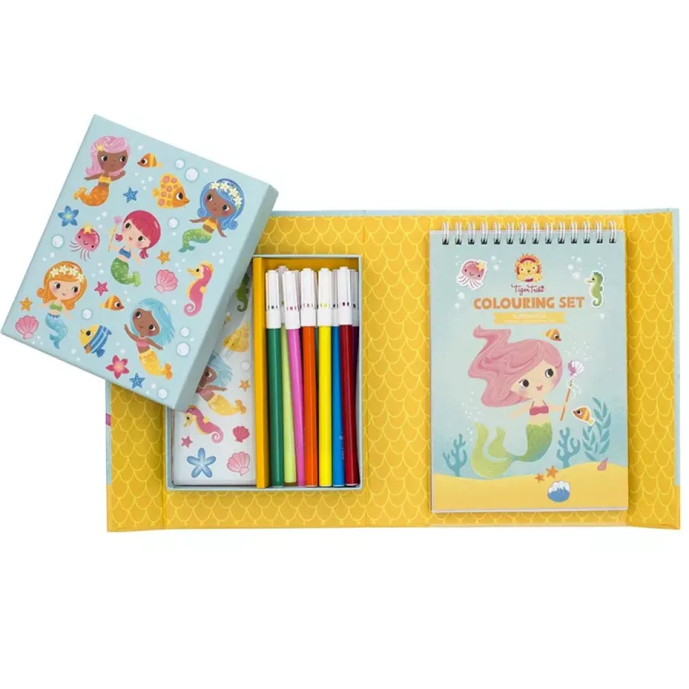 Tiger Tribe Colouring Set: Sirenas Store