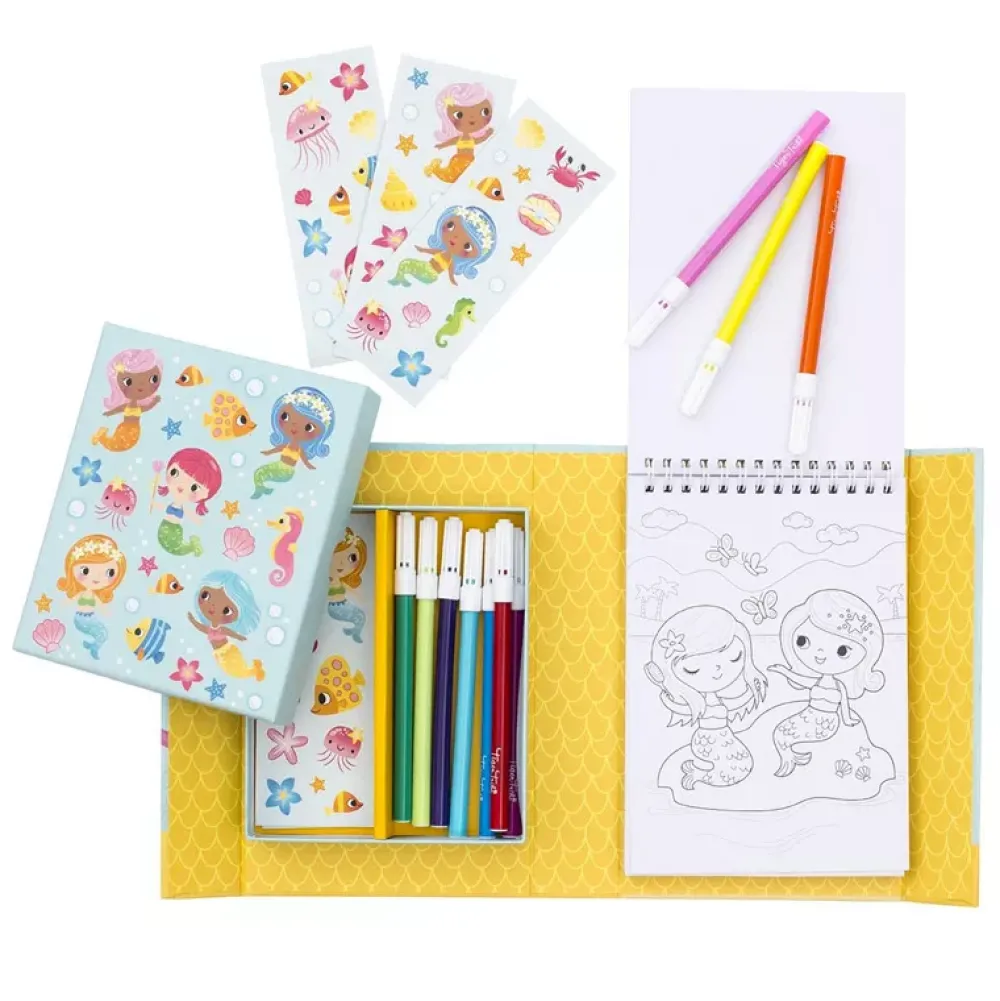 Tiger Tribe Colouring Set: Sirenas Store