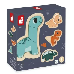 Janod Dino: 4 Puzzles Evolutivos Best Sale
