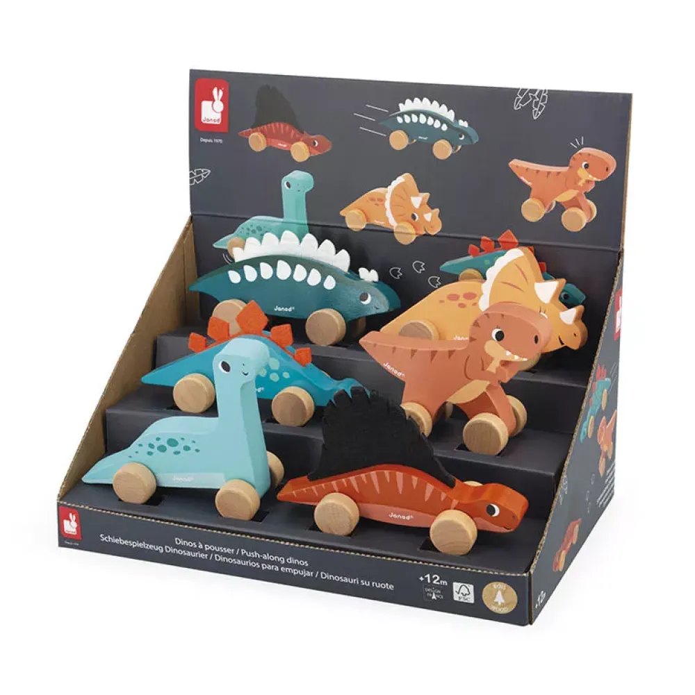 Janod Dino: Coche Stegosaurus Shop