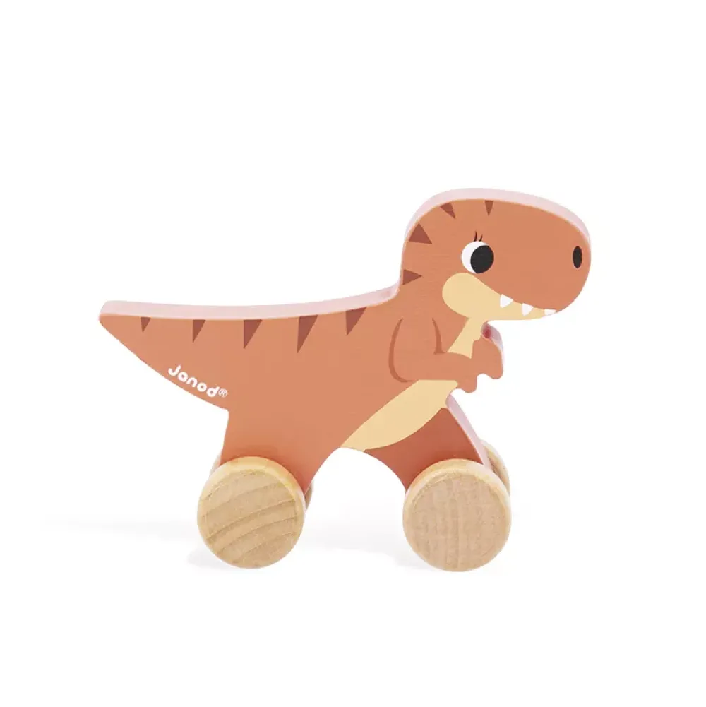 Janod Dino: Coche T-Rex Store