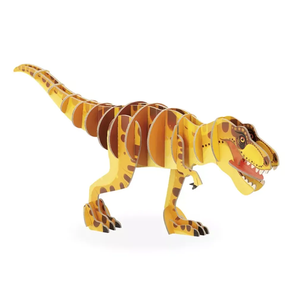 Janod Dino: Puzzle Con Volumen Rex New