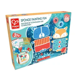 Hape Diversion Con Pintura Y Esponjas Fashion