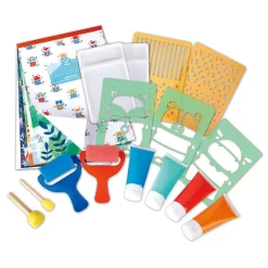 Hape Diversion Con Pintura Y Esponjas Fashion