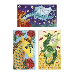 Janod Dragones Con Lentejuelas Para Pegar Fashion