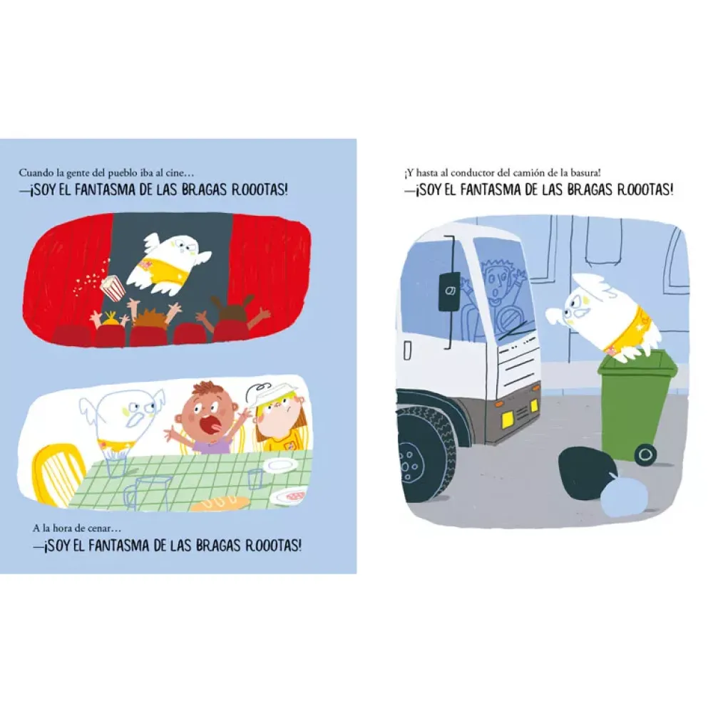 Cuentos y Libros Infantiles El Fantasma De Las Bragas Rotas Cheap
