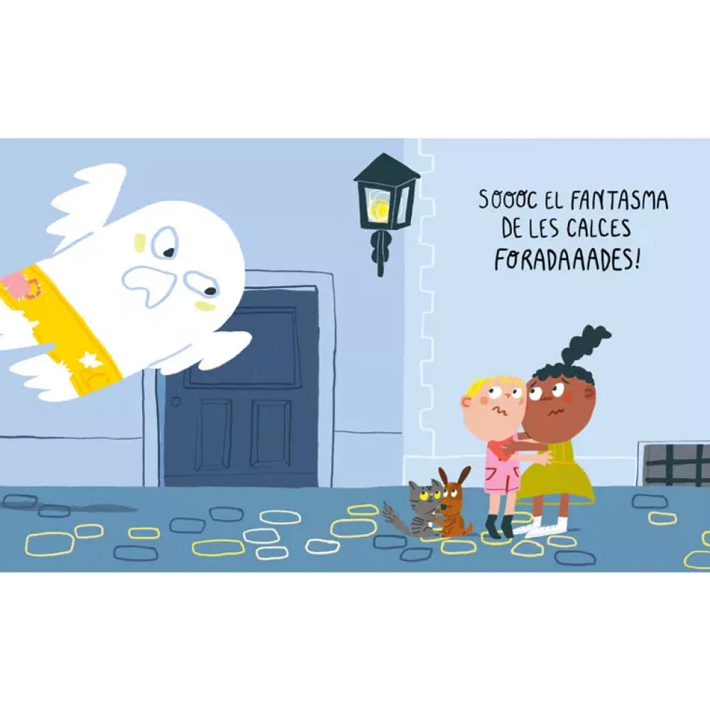 Cuentos y Libros Infantiles El Fantasma De Les Calces Foradades Cheap