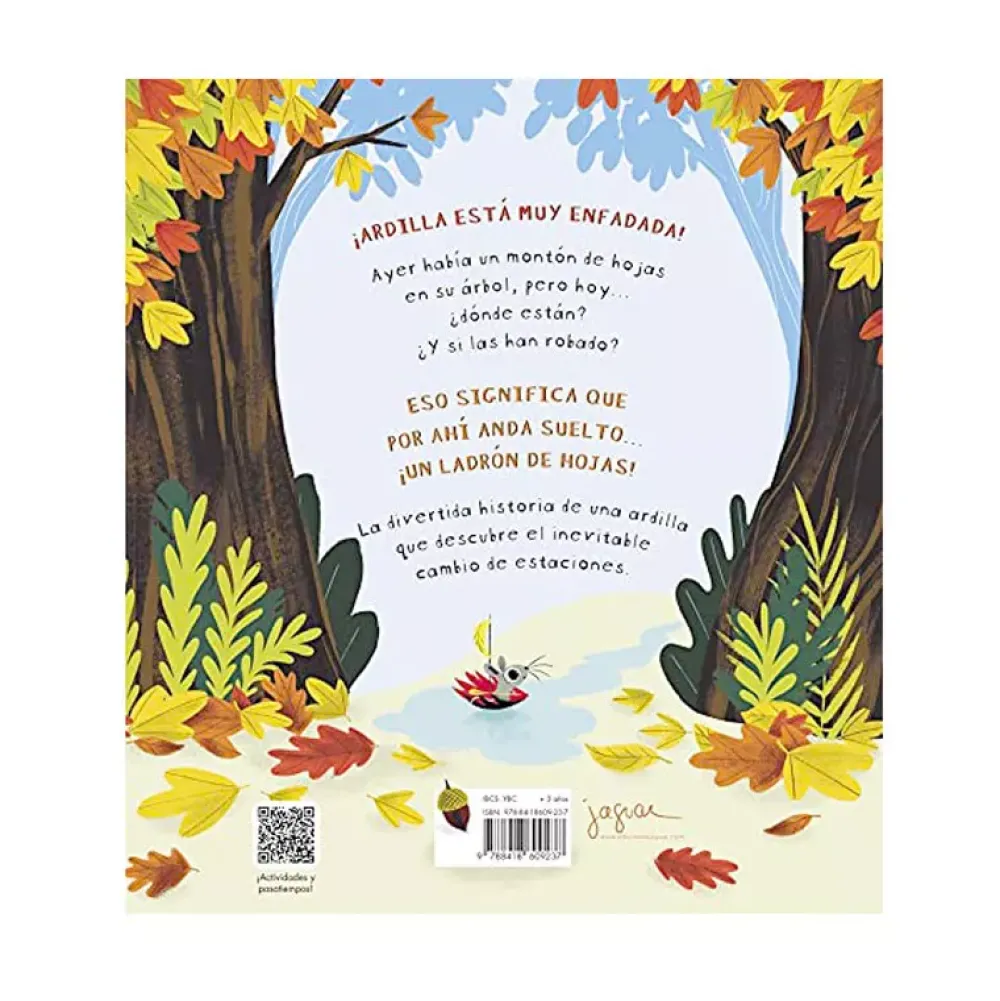 Cuentos y Libros Infantiles El Ladron De Hojas Clearance
