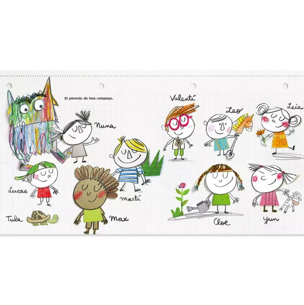 Cuentos y Libros Infantiles El Monstre De Colors Va A L'Escola Best