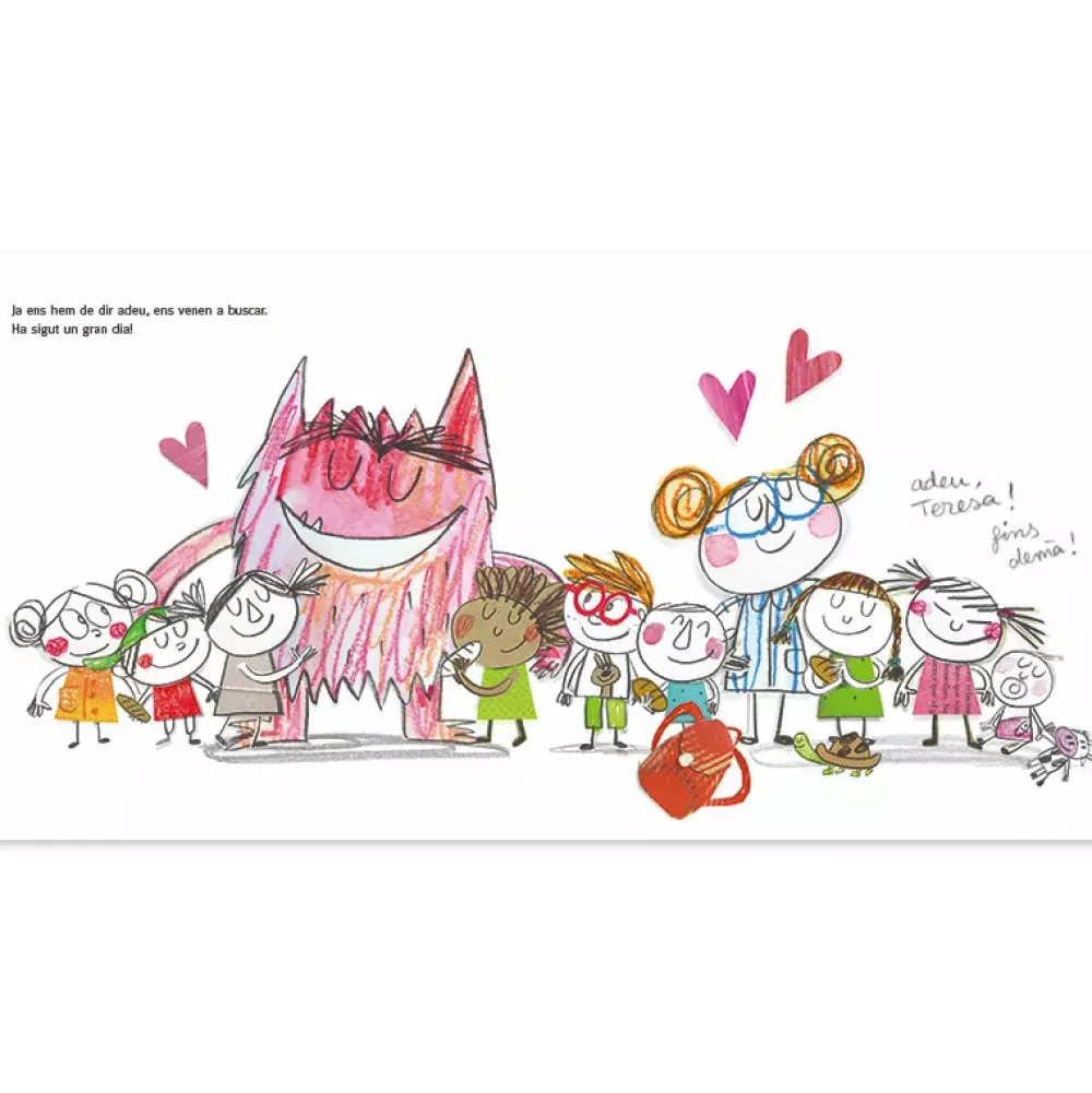 Cuentos y Libros Infantiles El Monstre De Colors Va A L'Escola Best