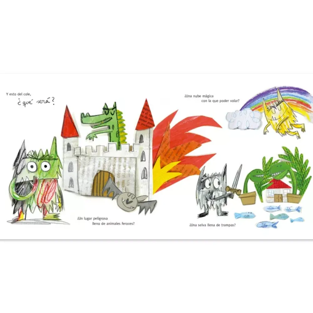 Cuentos y Libros Infantiles El Monstruo De Colores Va Al Cole Store