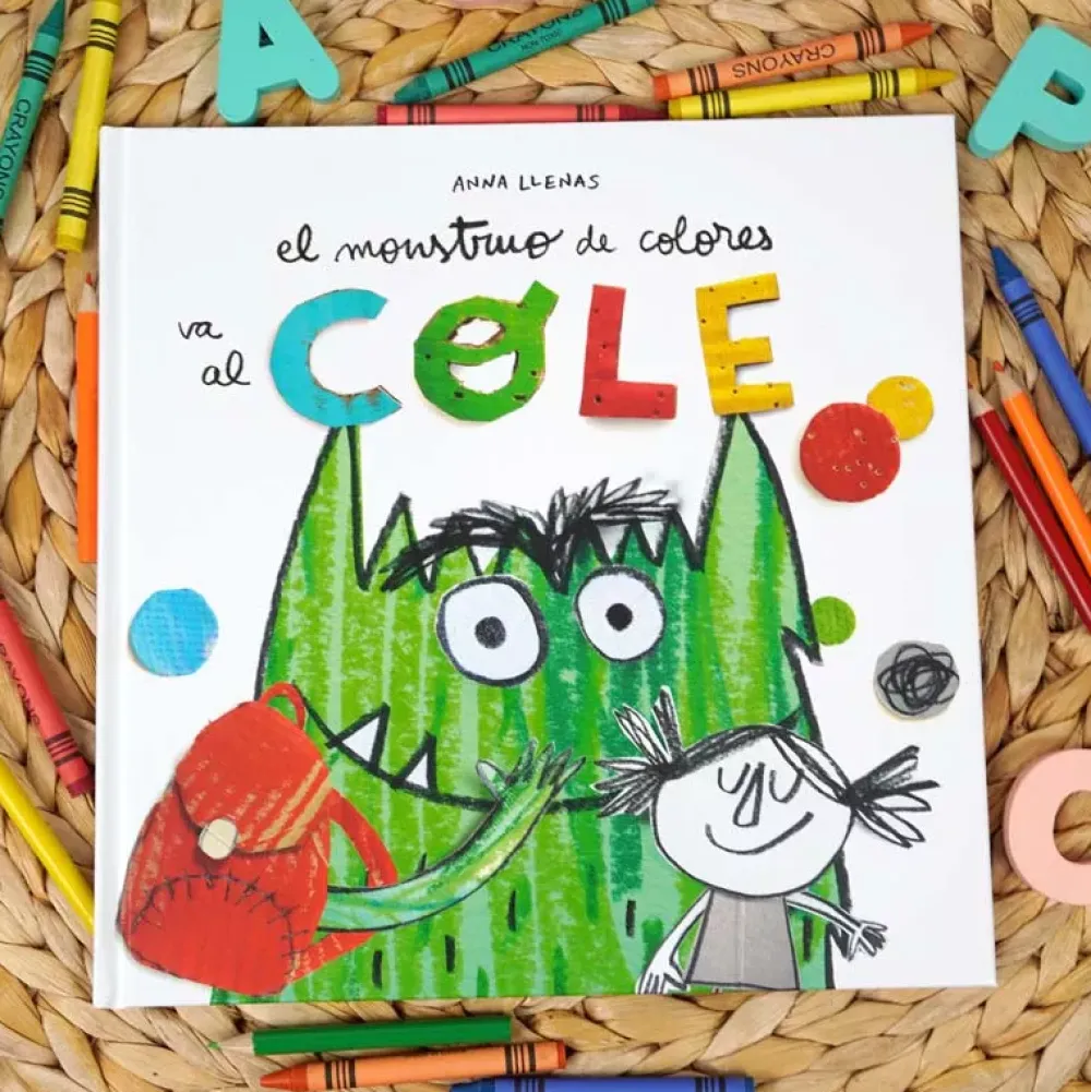 Cuentos y Libros Infantiles El Monstruo De Colores Va Al Cole Store