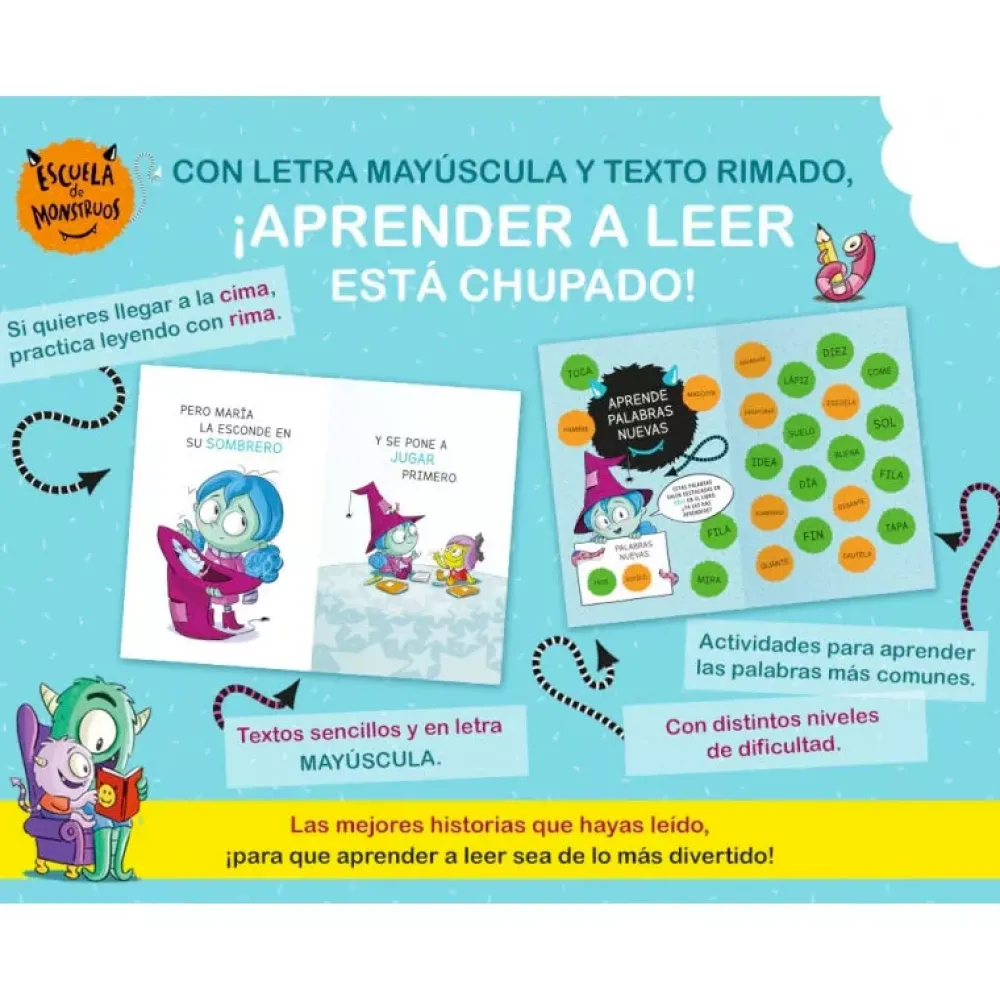 Cuentos y Libros Infantiles Escuela De Monstruos 1: La Mascota Mas Grandota Best
