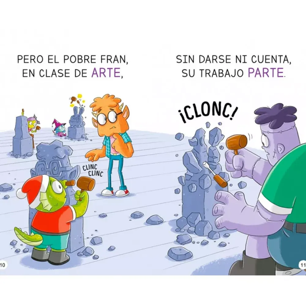Cuentos y Libros Infantiles Escuela De Monstruos 9: Torpon Y Bonachon Hot