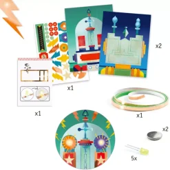 Djeco Factory Tarjetas Luminosas: Ciborgs Best Sale