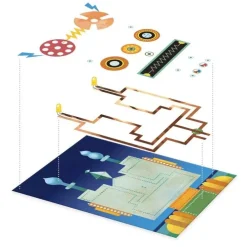 Djeco Factory Tarjetas Luminosas: Ciborgs Best Sale