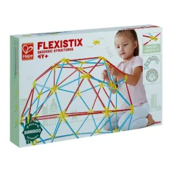 Hape Flexistix: Kit Estructuras Geodesicas Hot
