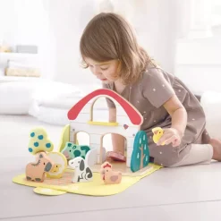 Hape Granja Maletin Con Animales Shop