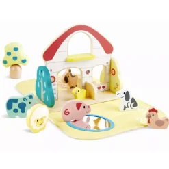 Hape Granja Maletin Con Animales Shop