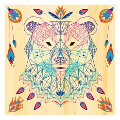 Janod Hilos Tensados: 5 Cuadros De Animales Store