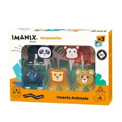Imanix Imanimals Wild Jungle 5 Piezas Hot