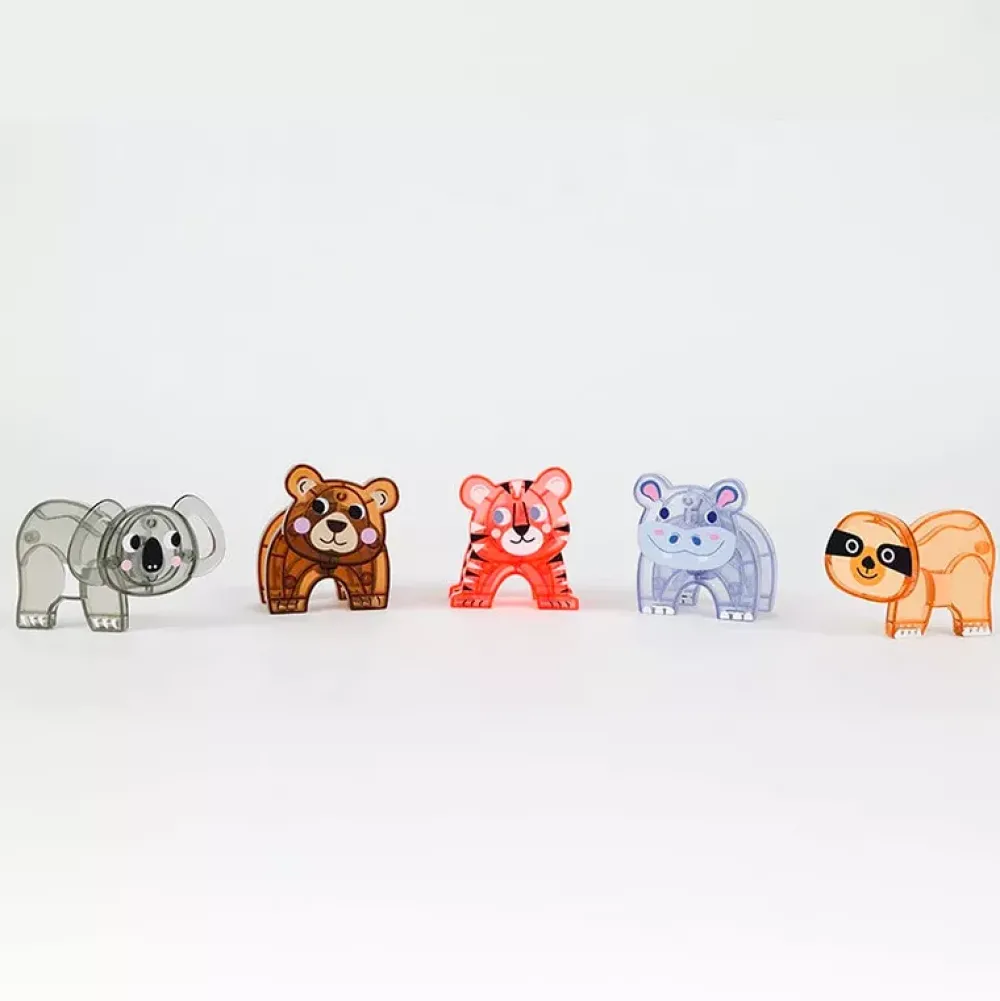 Imanix Imanimals Wild Savannah 5 Piezas Hot