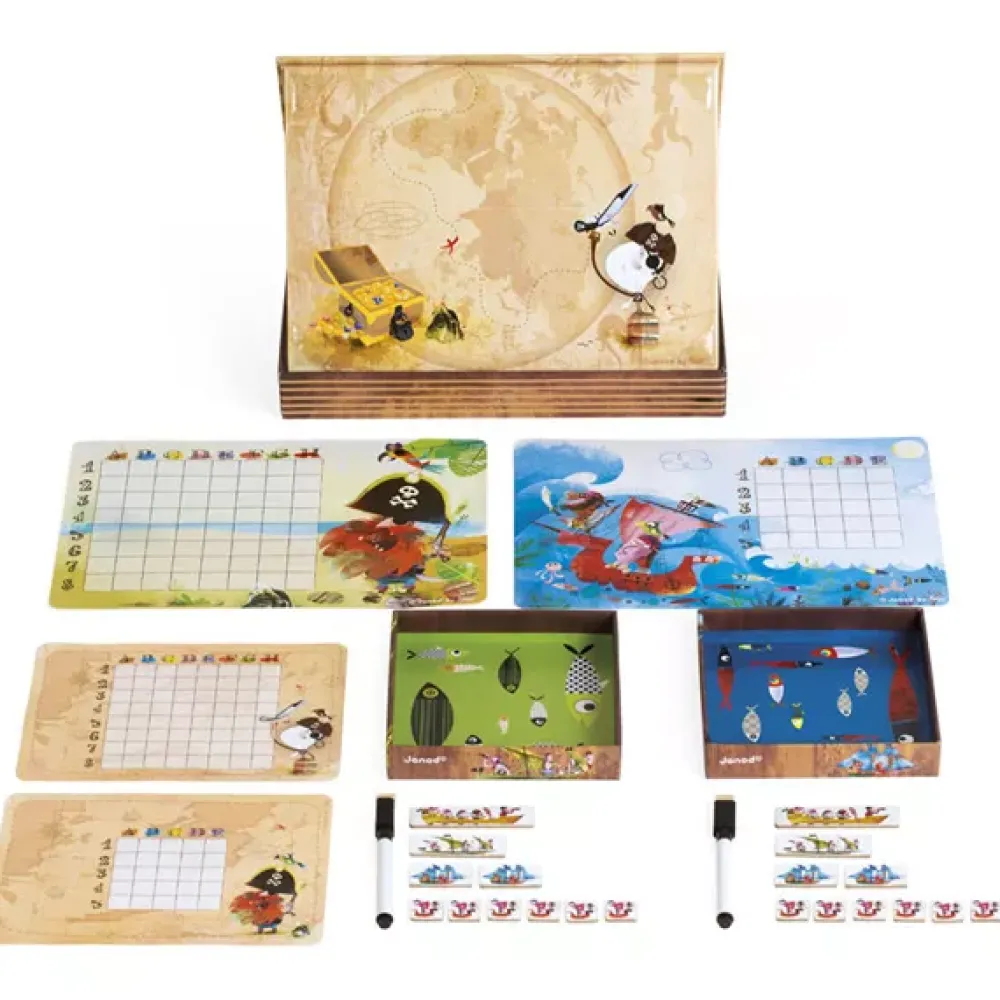 Janod Juego Batalla Naval Piratas Cheap