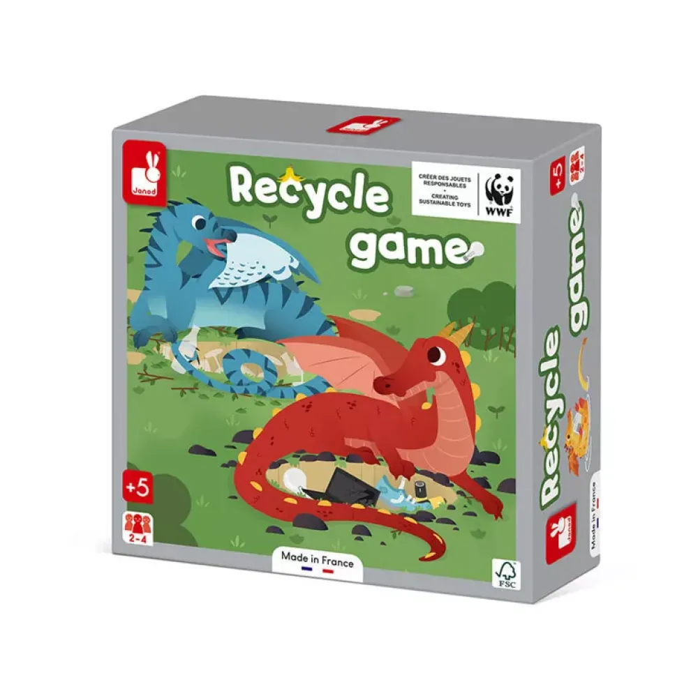 Janod Juego Cooperativo De Reciclaje Coleccion Wwf® New