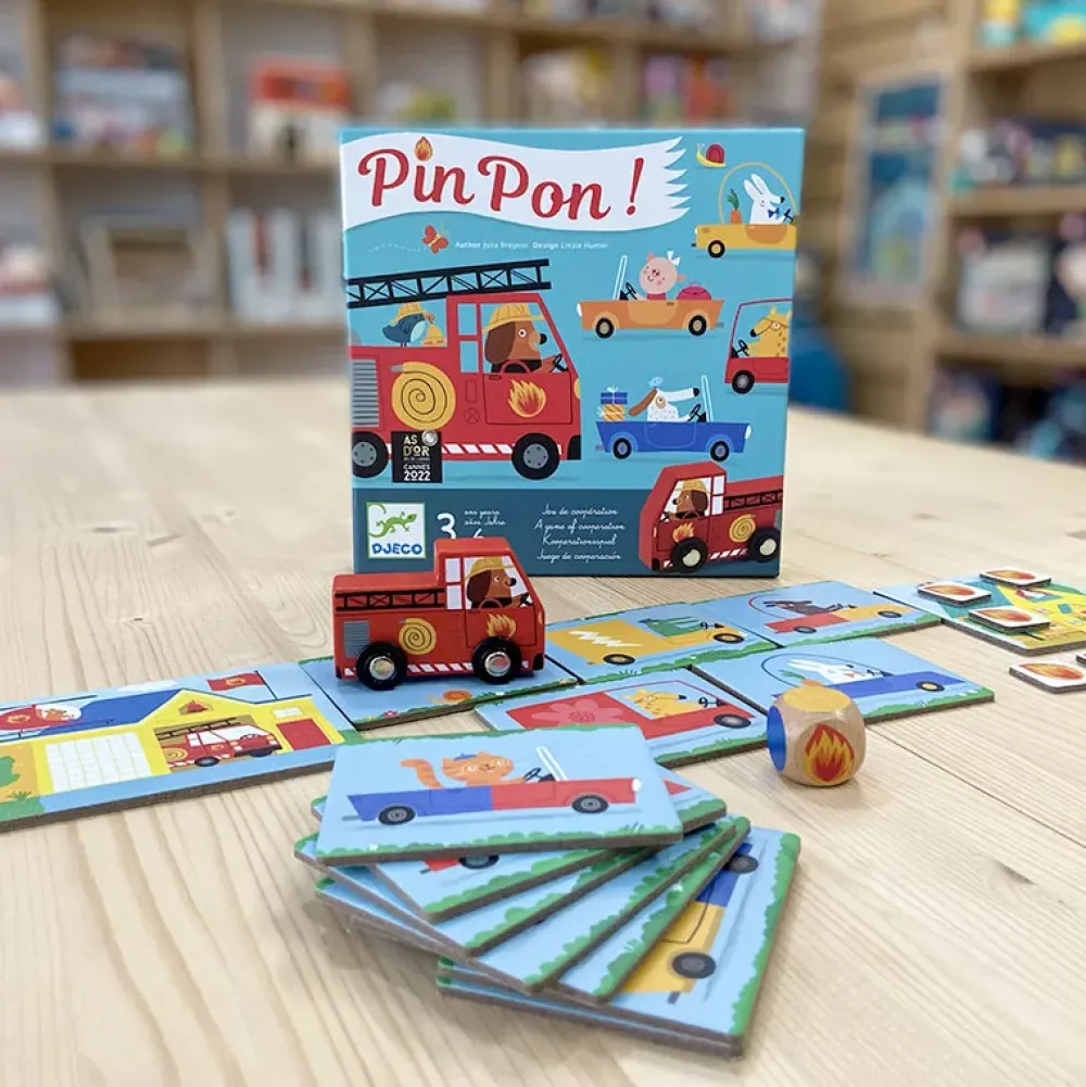 Djeco Juego Cooperativo Pin Pon! Cheap