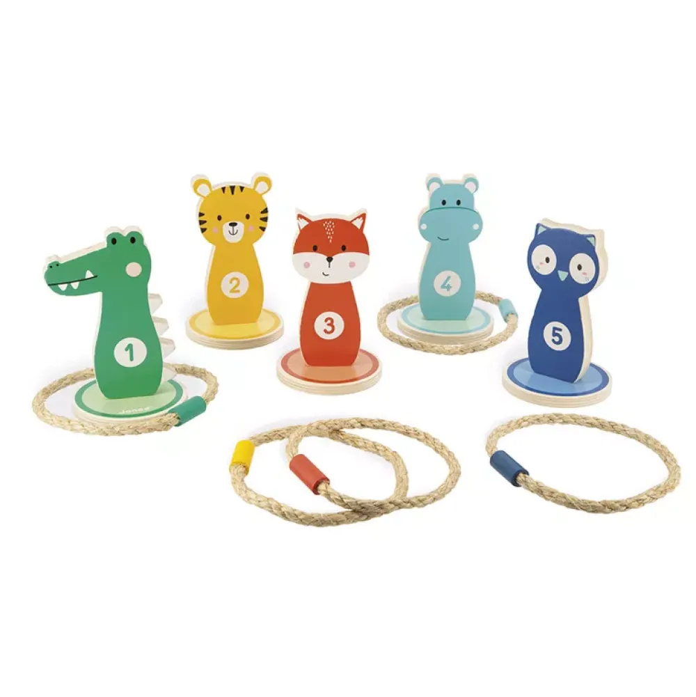 Janod Juego De Anillas De Animales Online