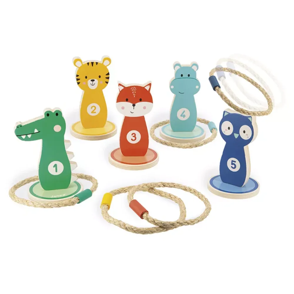 Janod Juego De Anillas De Animales Online