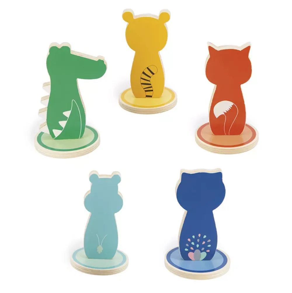 Janod Juego De Anillas De Animales Online