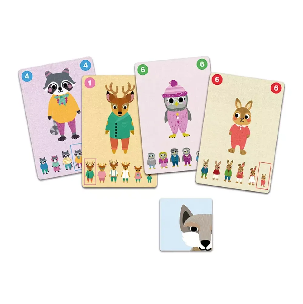 Djeco Juego De Cartas Familou Flash Sale