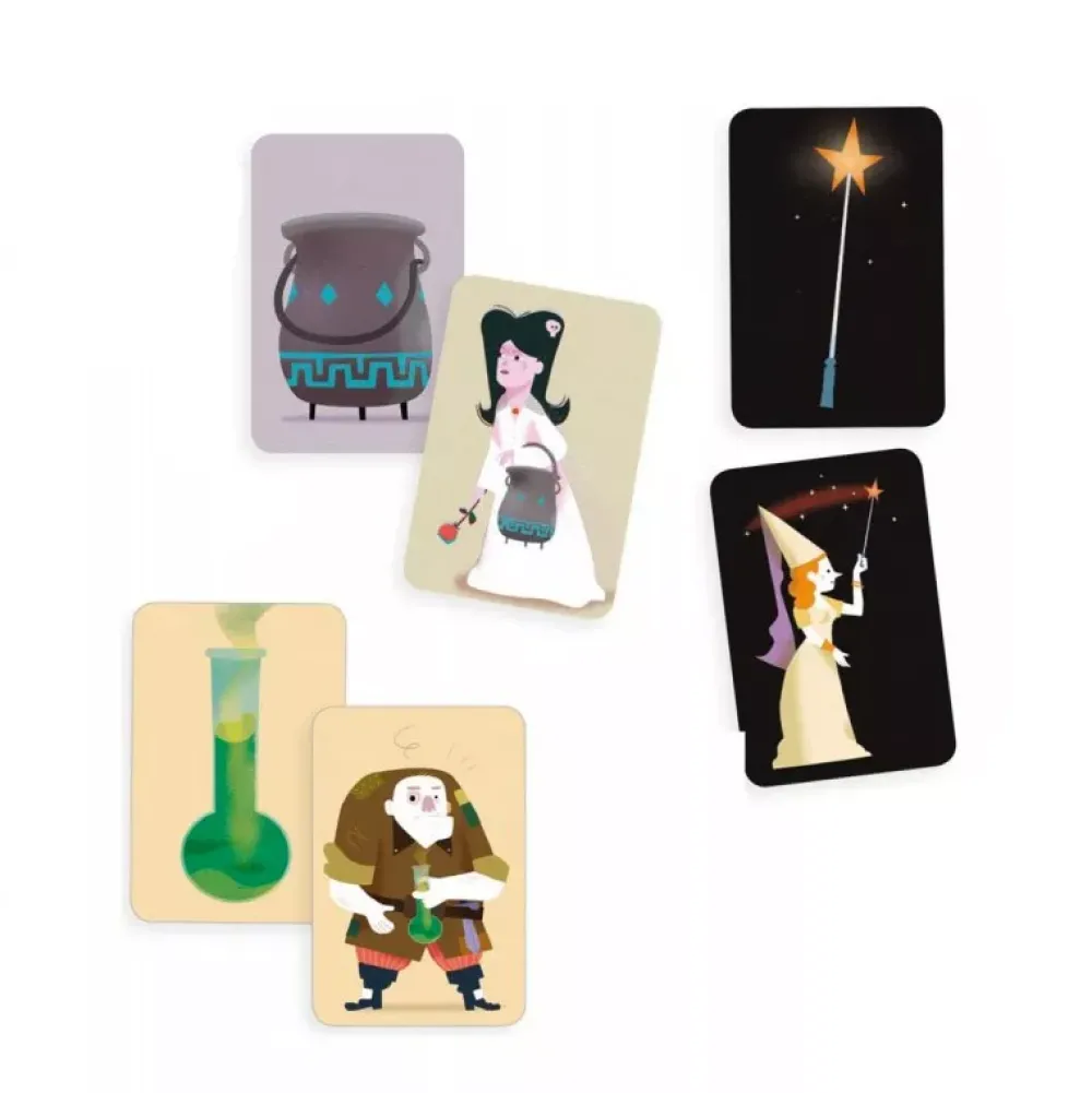 Djeco Juego De Cartas Magic School Cheap