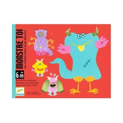 Djeco Juego De Cartas Monstre Toi New