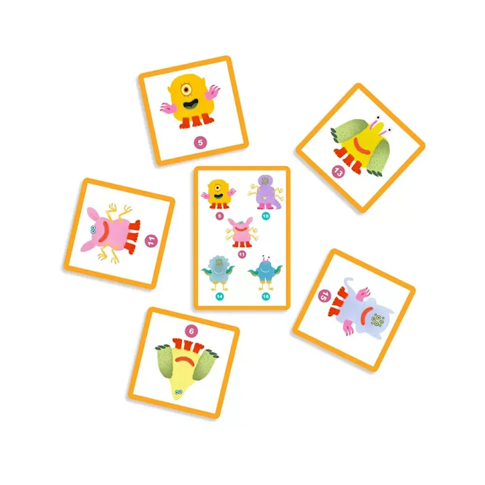 Djeco Juego De Cartas Monstre Toi New