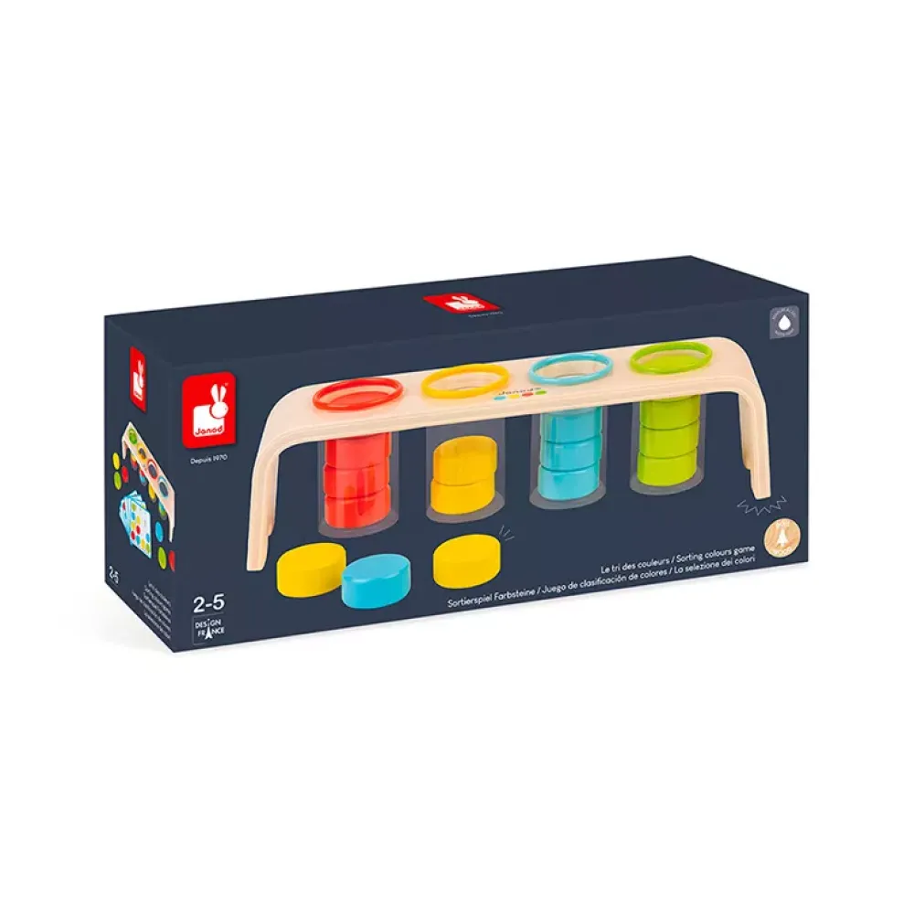 Janod Juego De Clasificar Colores Con Essentiel Online