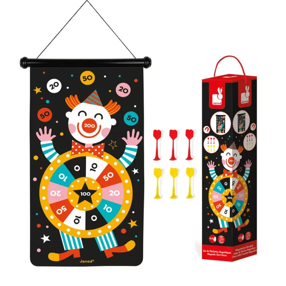 Janod Juego De Dardos Magneticos Circo Sale