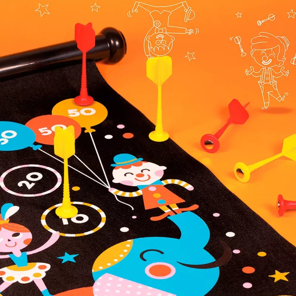 Janod Juego De Dardos Magneticos Circo Sale
