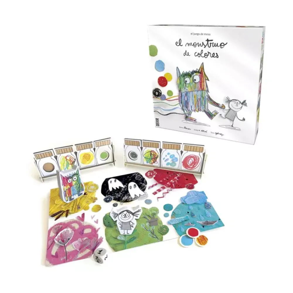 Flamboyant Juego De Mesa El Monstruo De Colores Clearance