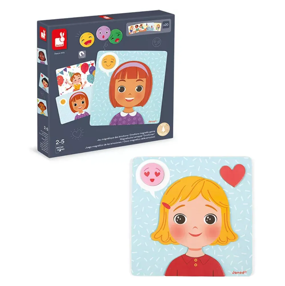 Janod Juego Magnetico De Las Emociones Shop