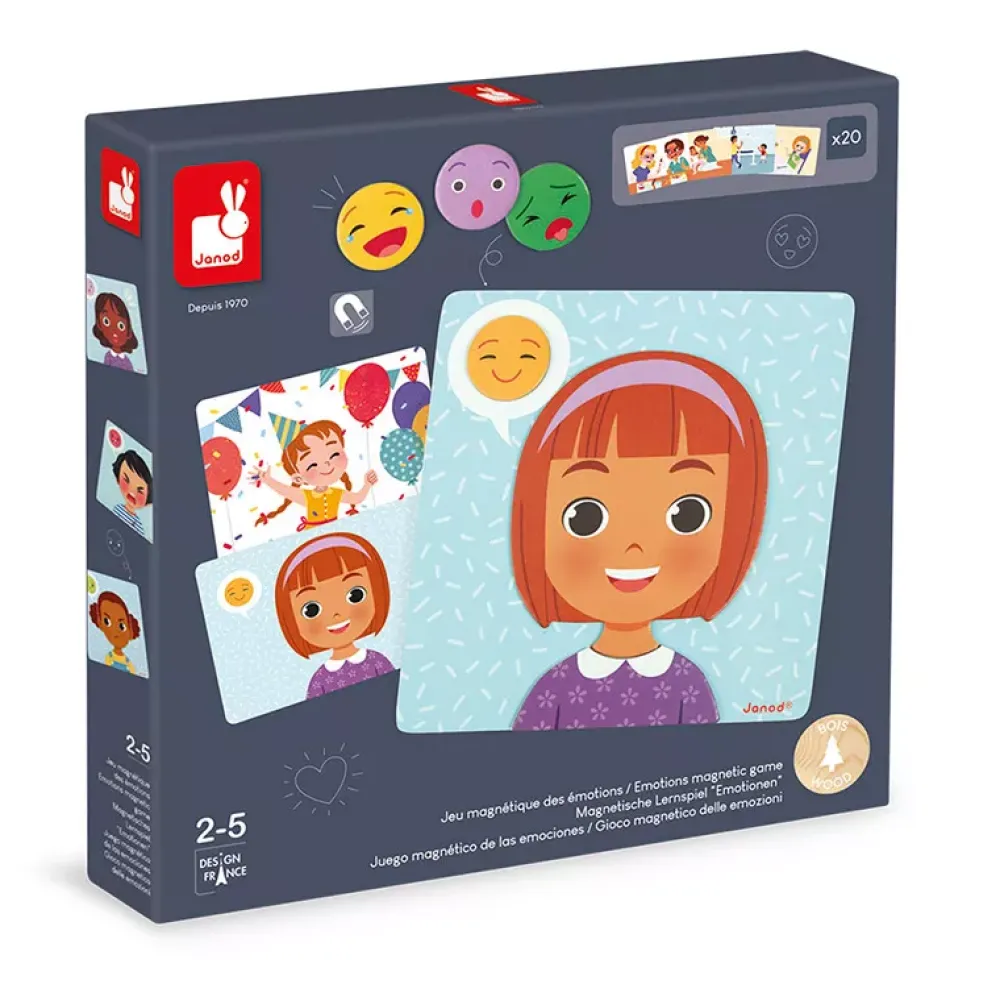 Janod Juego Magnetico De Las Emociones Shop