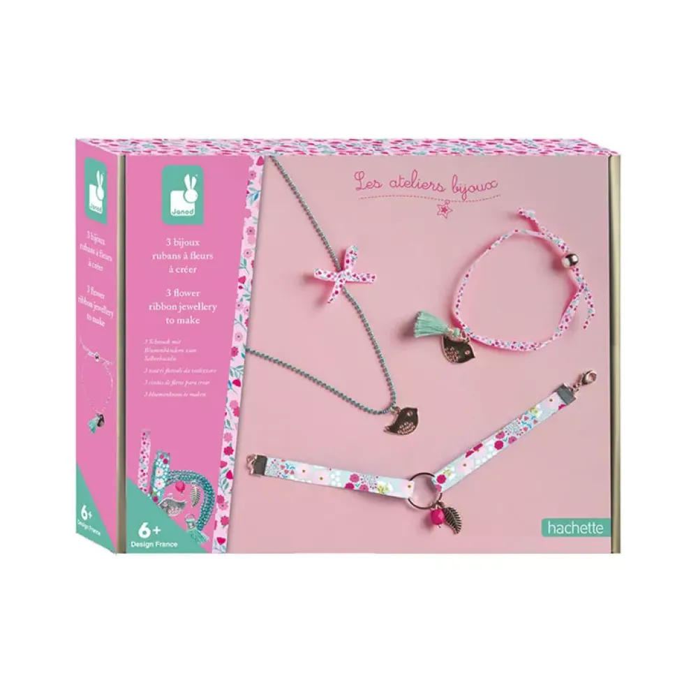 Janod Les Ateliers Bijoux: Joyas Con Cintas De Flores Outlet