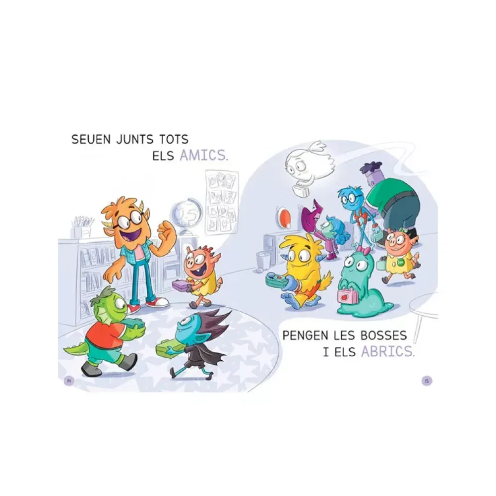 Cuentos y Libros Infantiles L'Escola De Monstres 5: Pastissos Voladors De Colors Sale