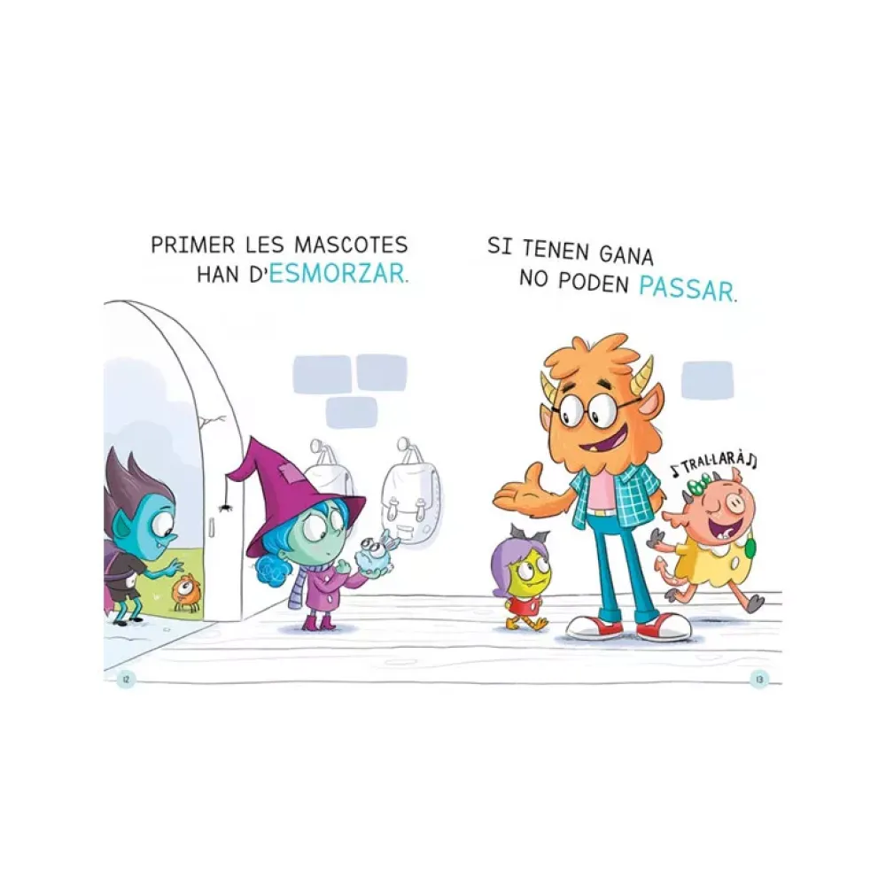 Cuentos y Libros Infantiles L'Escola De Monstres 1: Una Mascota Trapellota Best Sale