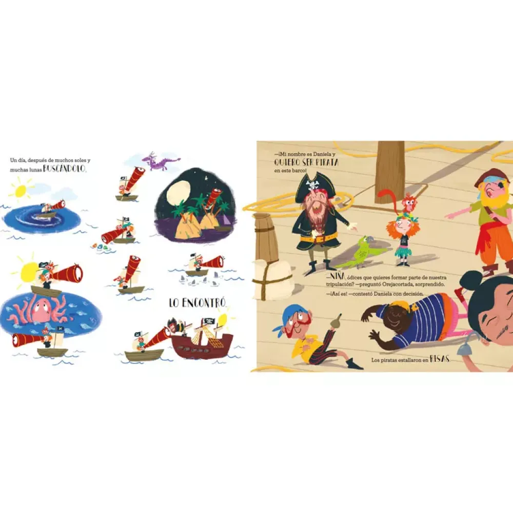 Cuentos y Libros Infantiles Libro Daniela Pirata Online