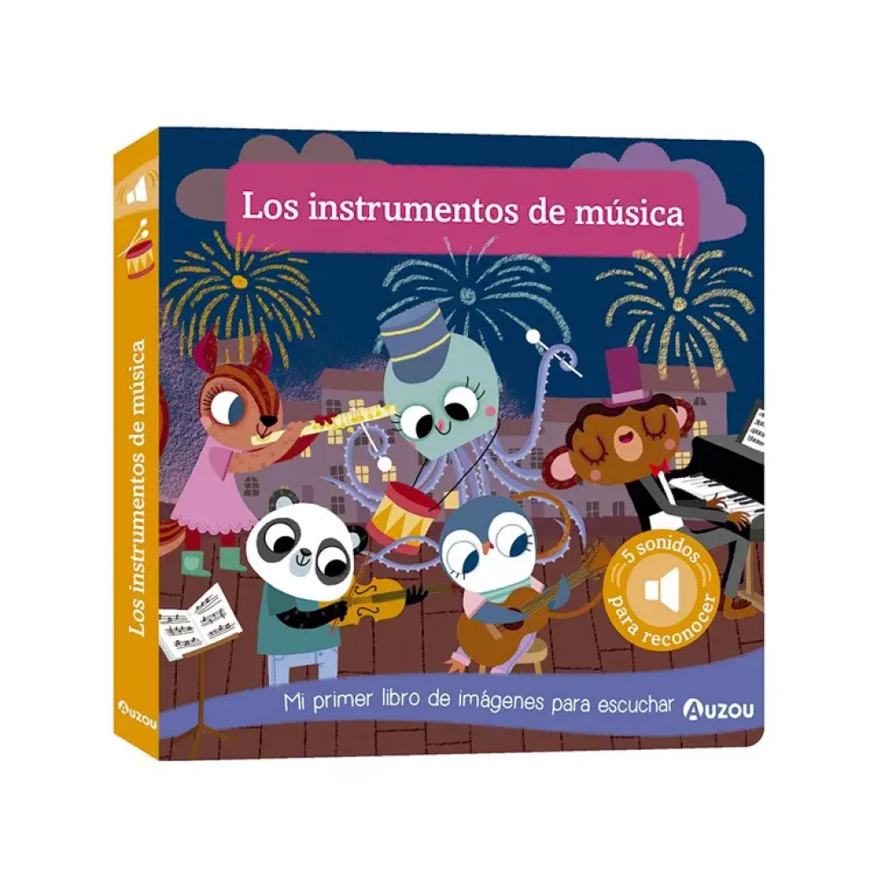 Auzou Libro De Sonidos: Los Instrumentos De Musica Hot