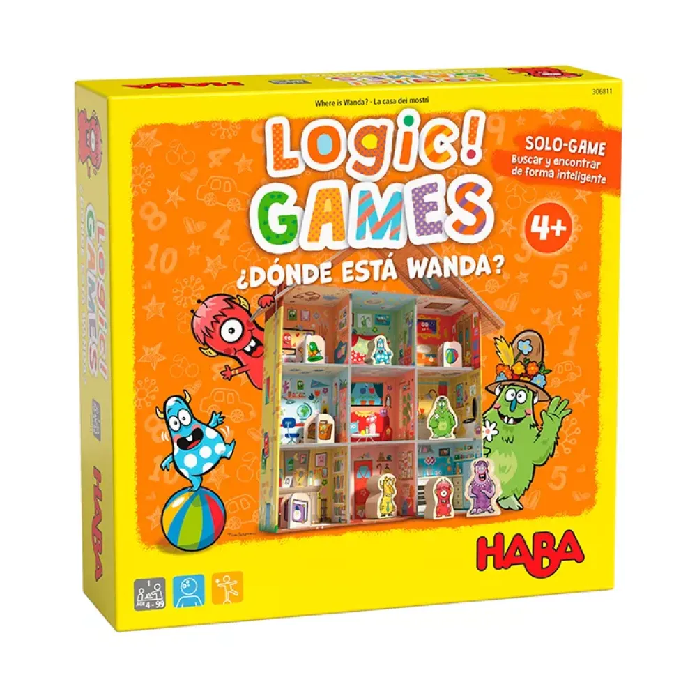 Haba Logic Games ¿Donde Esta Wanda? New