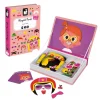 Janod Magnetibook Crazy Girl Faces Outlet