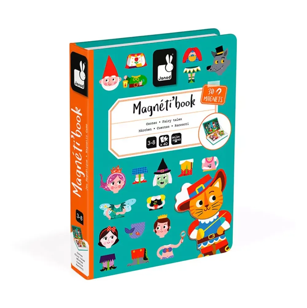 Janod Magnetibook Cuentos New